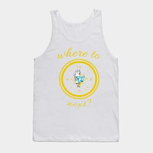 Female Adventure Traveler Tank Top